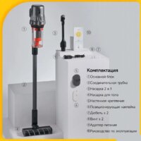 Пылесос Deerma DEM-T30W - Превью изображения №16 — Интернет-Магазин TECNO.BY