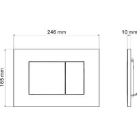 Asten Readle Zentralmodul AR0501-0601W c белой кнопкой Image #14