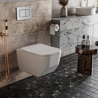 Roxen Boro в комплекте с инсталляцией StounFix Dual Fresh 6 в 1 968433 (кнопка: сатин) Image #2