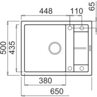 Кухонная мойка Elleci Unico 125 Bianco Antico 62 - Превью изображения №2 — Интернет-Магазин TECNO.BY