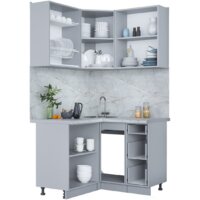 Интерлиния Мила Пластик 1.2x1.2 (дуб эпоксид/дуб эпоксид/кастилло темный) Image #3