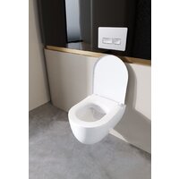 Унитаз подвесной CeraStyle Bella HC00506PN00 - Превью изображения №2 — Интернет-Магазин TECNO.BY