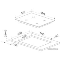 Варочная панель Hansa BHGS650103 - Превью изображения №3 — Интернет-Магазин TECNO.BY