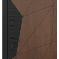 Guard Combi Mirror шпон корица/шагрень белая (86x205, правая) Image #4