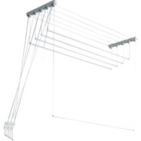 Comfort Alumin потолочная 5 прутьев сталь 140 см