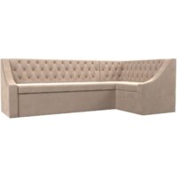 Лига диванов Мерлин правый 109427 (велюр, бежевый)