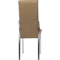 ВВР Прага (коричневый/хром, рогожка) Image #4