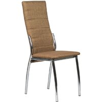 ВВР Прага (коричневый/хром, рогожка)