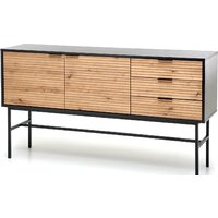 Halmar Murano KM-1 (дуб артизан/черный)