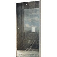 MaybahGlass 198x60 MGD-797-5 (прозрачное стекло/хром матовый)