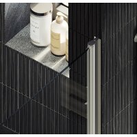 MaybahGlass 198x60 MGD-797-5 (прозрачное стекло/хром матовый) Image #2