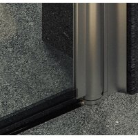 MaybahGlass 198x60 MGD-797-5 (прозрачное стекло/хром матовый) Image #3