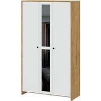 Mio Tesoro Дольче трехстворчатый (дуб золотистый/белый)