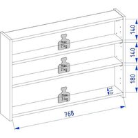 Lauter Шкаф с зеркалом Mia 80 (кашемир) Image #4