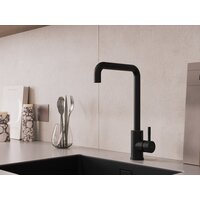 Cersanit Como однорычажный с п-образным изливом 68246 (черный) Image #9