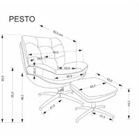 Halmar Pesto (бежевый) Image #3