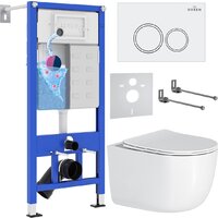 Roxen Vortex Tornado в комплекте с инсталляцией StounFix Dual Fresh 6 в 1 964275 (кнопка: белый глянец) Image #1