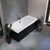 Ванна Lauter Ava 170х75 21208070 (с ножками и лицевым черным экраном) - Превью изображения №7 — Интернет-Магазин TECNO.BY