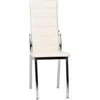 ВВР Прага (ваниль/хром, экокожа)