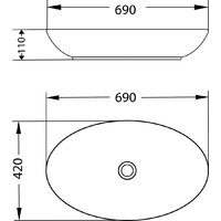 Умывальник Lauter 21571 + Reef 21CK8678BS + сифон 21635B + дон.клапан 21190B (черный матовый) - Превью изображения №6 — Интернет-Магазин TECNO.BY