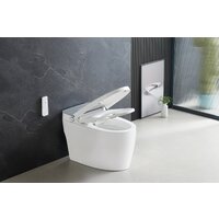 Унитаз приставной Roxen Smart Simple 670310-02 - Превью изображения №2 — Интернет-Магазин TECNO.BY
