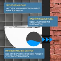 Saniteco KW-99048 + Berges АТОМ 410 040333 (с кнопкой) Image #4