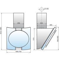 Elikor Графит 80Н-700-Э4Д (нержавеющая сталь/черное стекло) Image #6