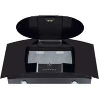 Elikor Графит 80Н-700-Э4Д (нержавеющая сталь/черное стекло) Image #5