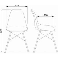 AksHome Kord (белый/дерево) Image #2
