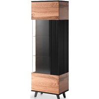 Halmar Random W-1 (дуб вотан/черный)