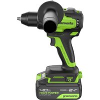 Дрель-шуруповерт Greenworks GD24DD90 3707507CUD (с 2-мя АКБ) - Превью изображения №10 — Интернет-Магазин TECNO.BY