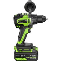 Дрель-шуруповерт Greenworks GD24DD90 3707507CUD (с 2-мя АКБ) - Превью изображения №9 — Интернет-Магазин TECNO.BY