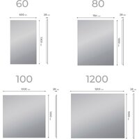 Vigo Зеркало Quadro Comfort 800 Image #7