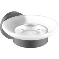 Wellsee Finishing Touch 182512002 (мыльница, стакан для зубных щеток, дозатор для жидкого мыла, крючок 2 шт, матовый черный) Image #3