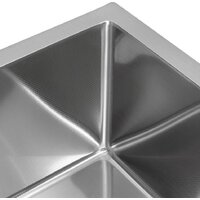 Кухонная мойка ARFEKA ECO AR 450*450 SATIN DECOR MILLET GRAINS (настольная) - Превью изображения №3 — Интернет-Магазин TECNO.BY