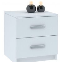 НК-Мебель Лофт 420 с 2-мя ящиками 72230006 (белый)