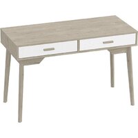 Мебельград Калгари (дуб натуральный светлый/белый матовый)