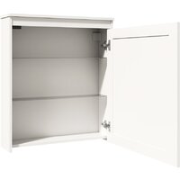  Saniteco Шкаф с зеркалом для ванной Селена 70 2.18.24.040.24 (белый) - Превью изображения №5 — Интернет-Магазин TECNO.BY