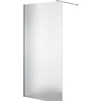 Saniteco Walk-In SN-W8MC80 (80x200, матовое стекло, хромированный профиль)