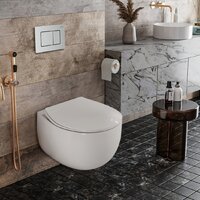 Roxen Egg в комплекте с инсталляцией StounFix Dual Fresh 6 в 1 968442 (кнопка: сатин) Image #2