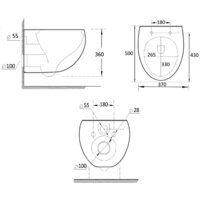 Roxen Egg в комплекте с инсталляцией StounFix Dual Fresh 6 в 1 968442 (кнопка: сатин) Image #6