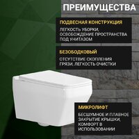 Saniteco KW-9010W + Berges АТОМ 410 040333 (с кнопкой) Image #5