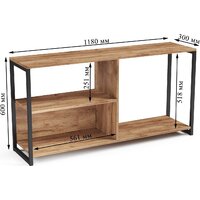 Mio Tesoro Codi Loft (дуб золотой крафт/черный) Image #5