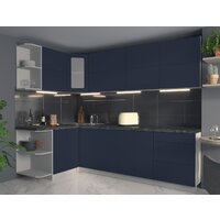 Интерлиния Мила Матте 1.5x2.6 А левая (индиго/индиго глянец/кастилло темный) Image #2