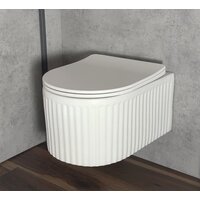 Roxen Royal Matt в комплекте с инсталляцией StounFix Dual Fresh 6 в 1 968291 (кнопка: белый/хром) Image #11