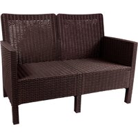 ВПМ Ротанг 2-х местный 6199037 (темно-коричневый)