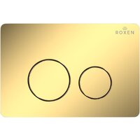 Унитаз подвесной Roxen Berg в комплекте с инсталляцией StounFix Dual Fresh 6 в 1 967259 (кнопка: золотная) - Превью изображения №20 — Интернет-Магазин TECNO.BY