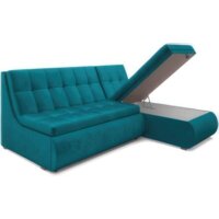 Мебель-АРС Дубай (бархат сине-зеленый Star Velvet 43 Black Green) Image #4