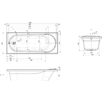 Ventospa Aqua 170x70 (с каркасом) Image #6