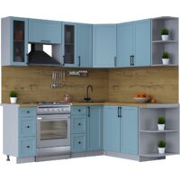 Интерлиния Тренд 1.7x2.1 правая (океан/океан/дуб бунратти)